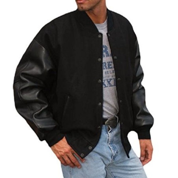 Other - Genuine Leather Varsity Letterman Baseball jacket